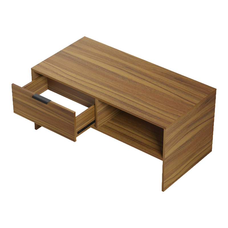 230-000266-1 Τραπέζι σαλονιού Felina pakoworld καρυδί 100x50x45εκ - Image 1