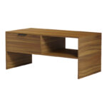 Τραπέζι σαλονιού Felina pakoworld καρυδί 100x50x45εκ - Image 4