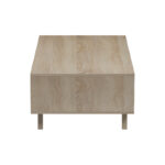 Τραπέζι σαλονιού Elonza pakoworld sonoma-ανθρακί 120x60x36εκ - Image 5