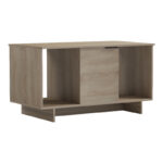 Τραπέζι σαλονιού Nalinda pakoworld sonoma 100x55x55εκ - Image 2