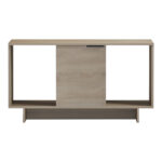 Τραπέζι σαλονιού Nalinda pakoworld sonoma 100x55x55εκ - Image 3