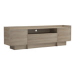 Έπιπλο τηλεόρασης Derden pakoworld sonoma 197x38x58εκ - Image 2