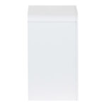 Κομοδίνο Zeplen pakoworld MDF σε λευκή απόχρωση 40x30x53εκ - Image 3