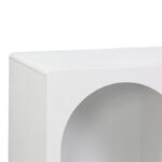 Μπουφές Emersi pakoworld με ράφια mdf σε λευκή απόχρωση 120x35x76εκ - Image 3