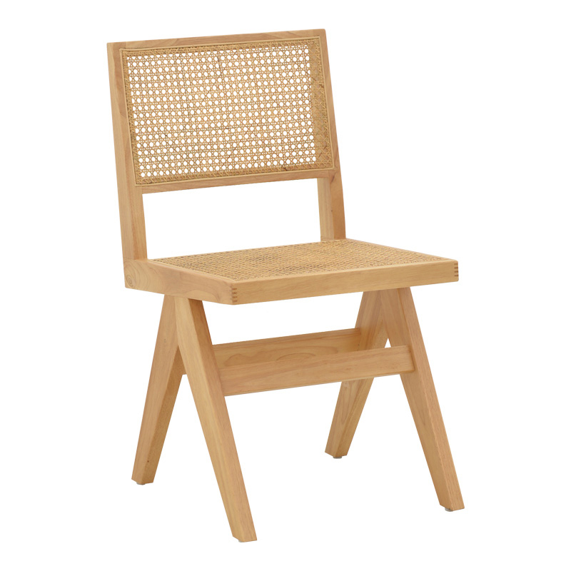 263-000023-1 Καρέκλα Winslow pakoworld φυσικό rubberwood 45x56x82εκ - Image 1