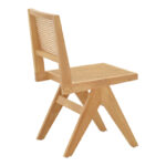 Καρέκλα Winslow pakoworld φυσικό rubberwood 45x56x82εκ - Image 3