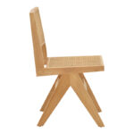 Καρέκλα Winslow pakoworld φυσικό rubberwood 45x56x82εκ - Image 4