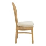 Καρέκλα Canco pakoworld φυσικό rubberwood-φυσικό rattan 50x53x98εκ - Image 4