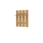 Κρεμάστρα Pavi Βελανιδιά 80x23x100cm - Image 2