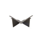 Γωνία Εσωτερική Αρμοκάλυπτρου Γκρι 4x2.5x4cm - Image 3
