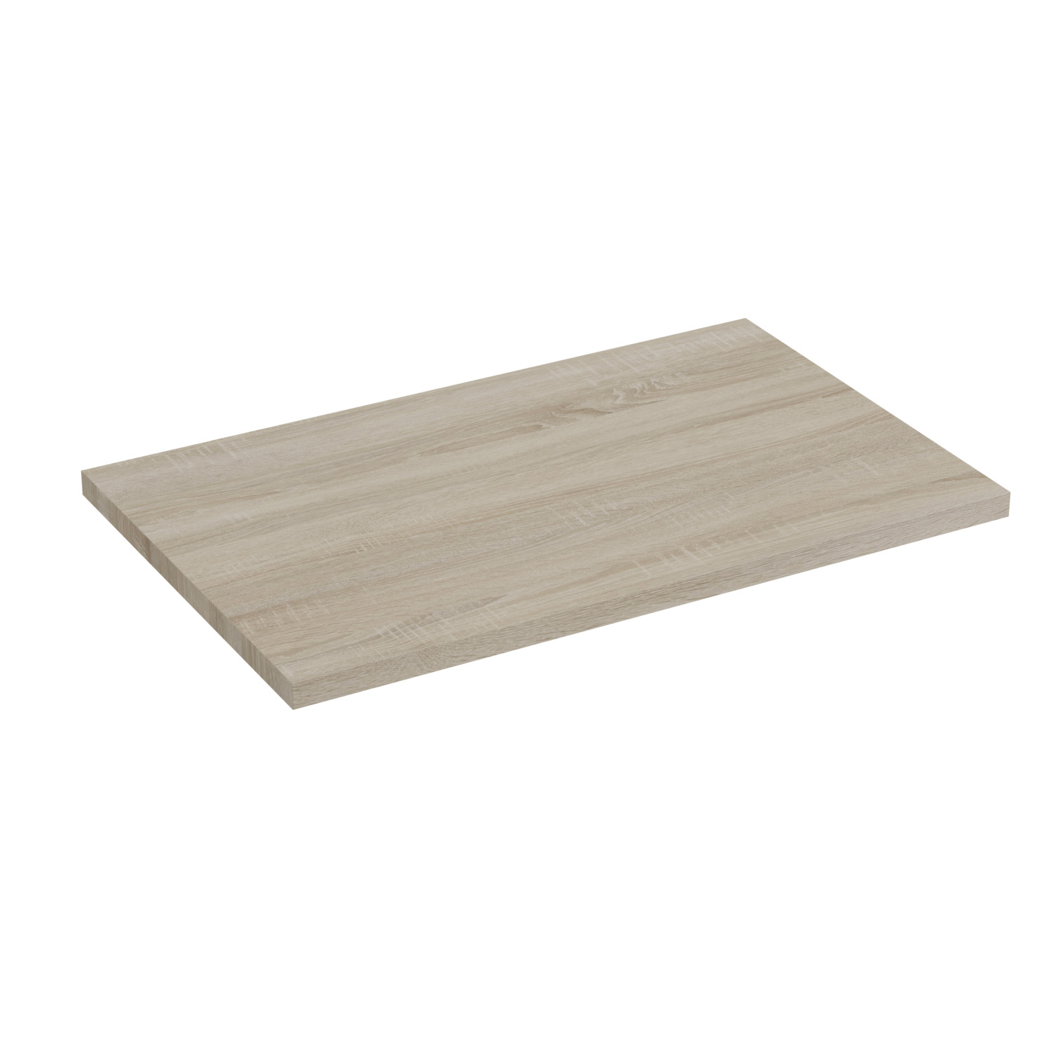 3011 Ράφι Solo με 4 Βάσεις (Βαρελάκια) Σονόμα 51.6x32.1x1.8cm - Image 1