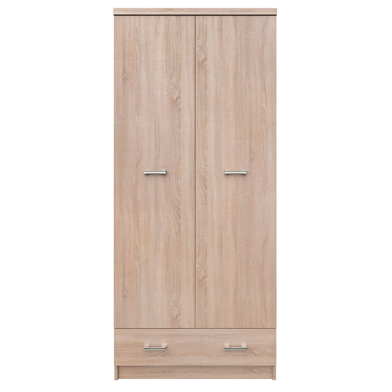 3017 Ντουλάπα Δίφυλλη Top Mix Sonoma 80x57x183cm - Image 1