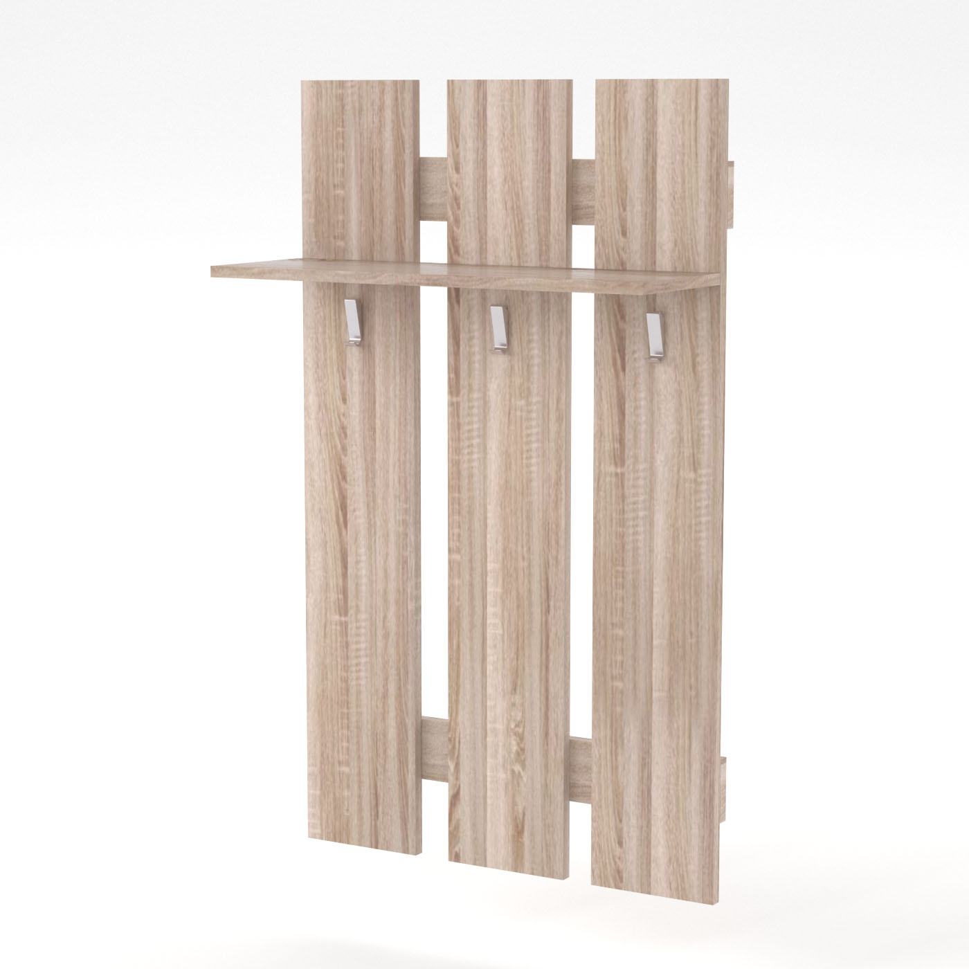 3053 Κρεμάστρα Τοίχου Wie 60x23x100cm Σονόμα - Image 1