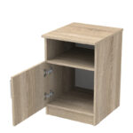 Κομοδίνο Galdi pakoworld σε sonoma απόχρωση 40x45x60εκ - Image 2