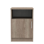 Κομοδίνο Galdi pakoworld σε sonoma truffle απόχρωση 40x45x60εκ