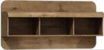 Ραφιέρα  36134-LN-38 Καρυδιά 120X56X25cm
