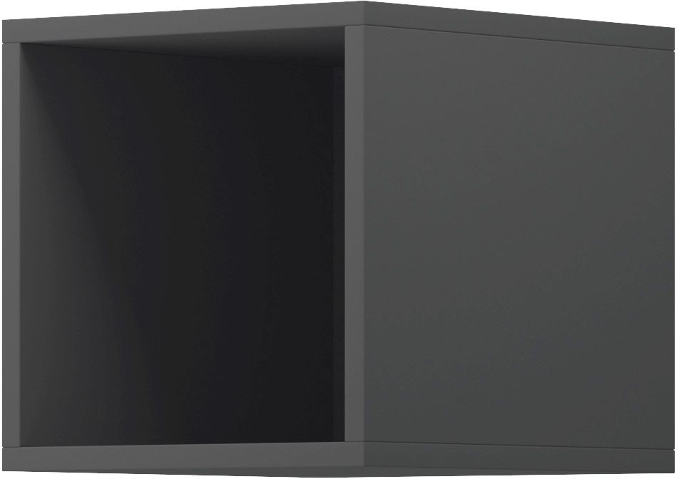 38107ENJ30G Ραφιέρα τοίχου 38107-ENJ-30-g Γραφίτης 30x30x35cm - Image 1