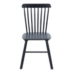 Καρέκλα Bristol pakoworld rubberwood σε μαύρη απόχρωση 45x51x86εκ - Image 5