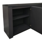 Μπουφές Kalya pakoworld σε ανθρακί απόχρωση 220x49x89.5εκ - Image 5