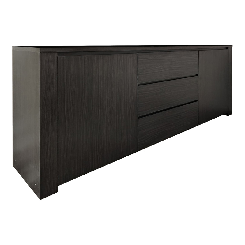 383-000020-1 Μπουφές Kalya pakoworld σε wenge απόχρωση 220x49x89.5εκ - Image 1