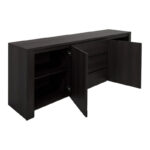 Μπουφές Kalya pakoworld σε wenge απόχρωση 220x49x89.5εκ - Image 2