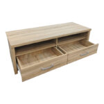 Έπιπλο τηλεόρασης Podizor pakoworld σε sonoma απόχρωση 120x45x42.5εκ - Image 2