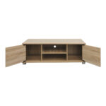 Έπιπλο τηλεόρασης Serank pakoworld σε sonoma απόχρωση 120x40x40εκ - Image 2