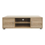 Έπιπλο τηλεόρασης Serank pakoworld σε sonoma απόχρωση 120x40x40εκ - Image 3