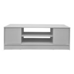 Έπιπλο τηλεόρασης Sasa pakoworld λευκό 120x35x41.5εκ - Image 3