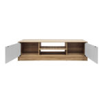Έπιπλο τηλεόρασης Sasa pakoworld sonoma-λευκό 150x35x41.5εκ