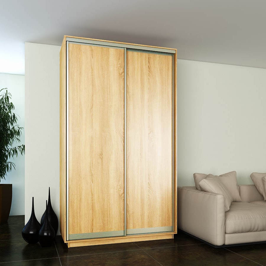 3902 Ντουλάπα Diamont Χρυσό Δρυς 150x60x220cm - Image 1