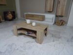 Τραπεζάκι 40101-HR-40 Φυσικό Sanremo 103x38x63 cm - Image 2