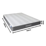 Στρώμα Dreamer pakoworld pocket spring διπλής όψης 20cm 160x200εκ - Image 5