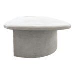 Τραπέζι σαλονιού Verven pakoworld mdf λευκό 120x60x32εκ - Image 3