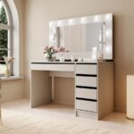 Τουαλέτα με φωτισμό ADA λευκό Kazmir 120x67x11cm