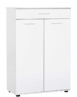 Παπουτσοθήκη ADR-521-BB Antre Λευκή με συρτάρι 73x108x35cm
