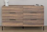 Συρταριέρα SFN-1760-OO Oryana Καρυδιά 140x81x44cm
