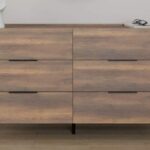 Συρταριέρα SFN-1760-OO Oryana Καρυδιά 140x81x44cm