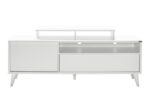 Έπιπλο τηλεόρασης TVR-511-DD Retro Λευκό 150x53x40cm
