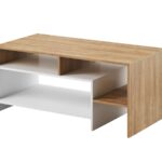 Τραπεζάκι 36144-ALV-40 Grandson+λευκό M120xY53xB60cm