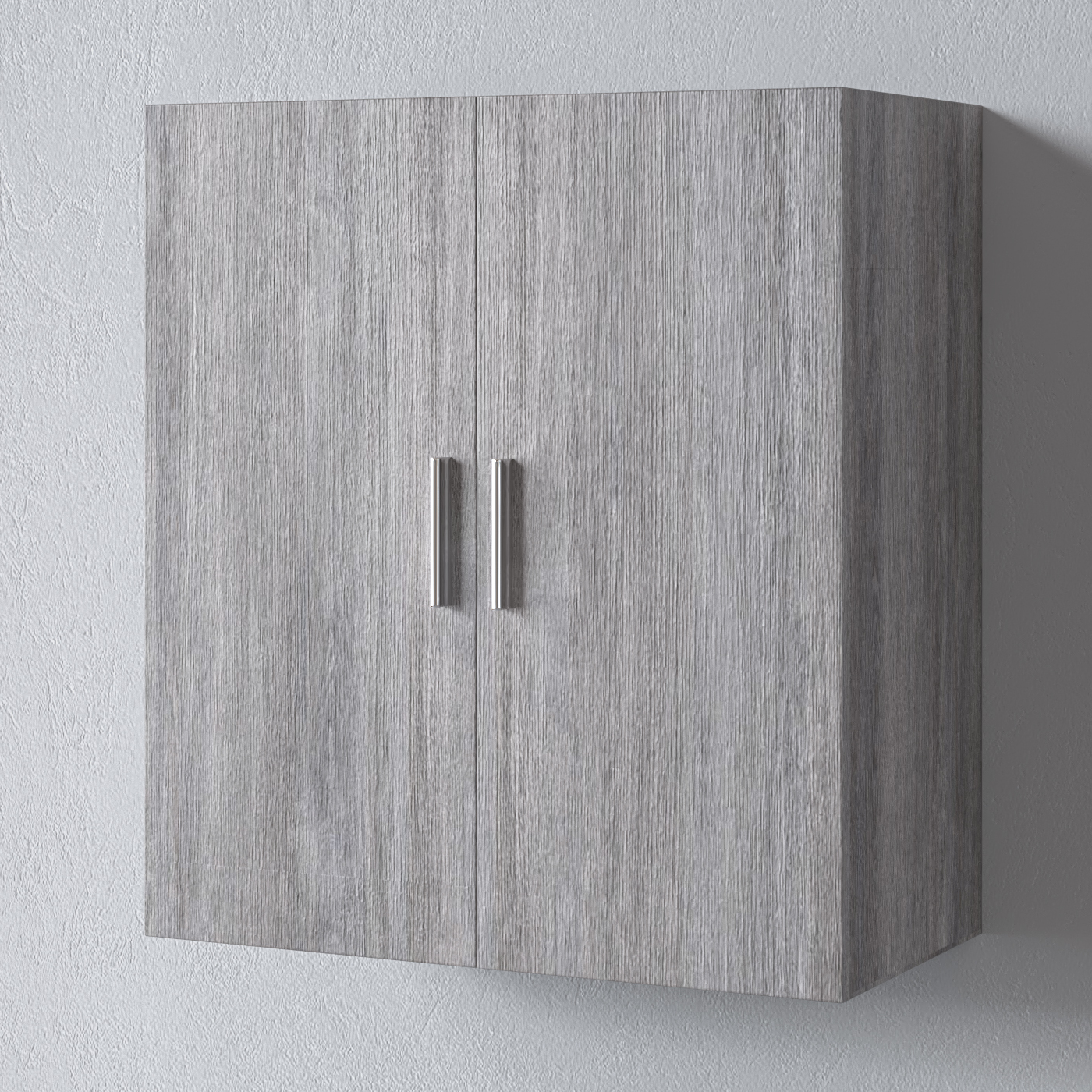 Alon_5_OMEGA_GREY_dark_wall Ντουλάπι Μπάνιου (Πλυντηρίου) Alon 5 Grey Oak 3CWM060GO0 60x70x31 - Image 1