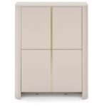 Μπουφές Bari Λευκό Kazmir  103x132x39cm