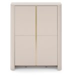 Μπουφές Bari Λευκό Kazmir  103x132x39cm