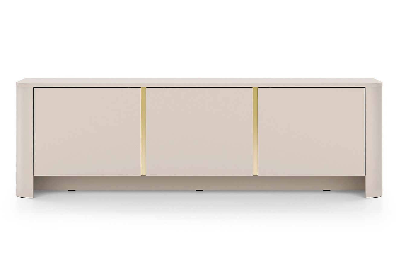 Bari_Rtv-168_Kz Έπιπλο τηλεόρασης Bari Λευκό Kazmir 168x52x39cm - Image 1