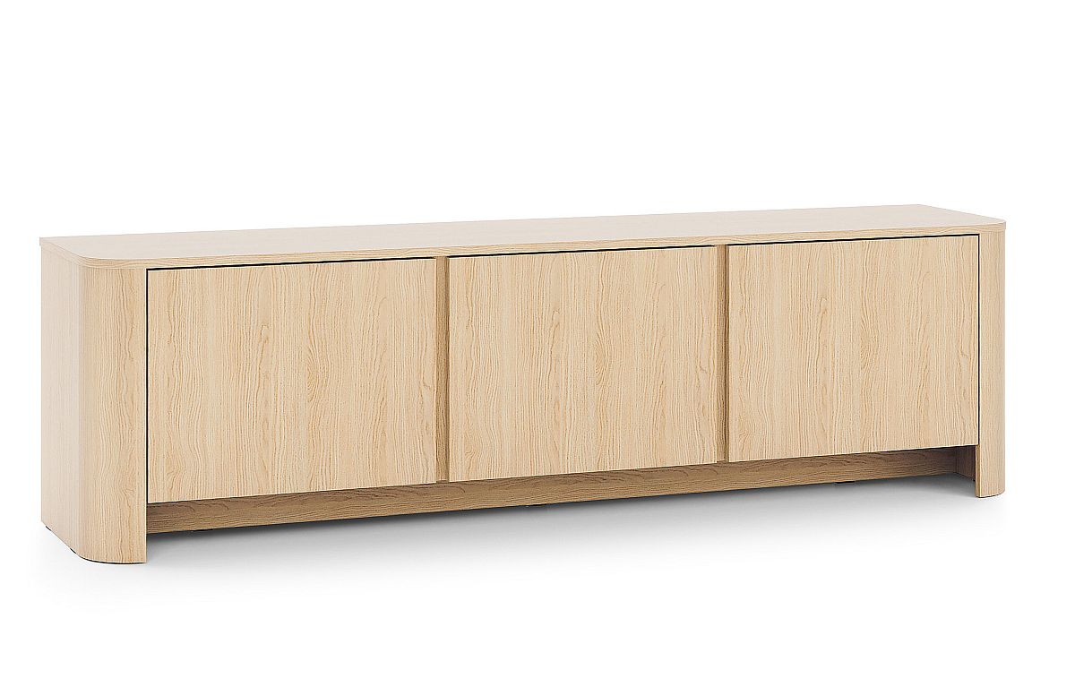 Bari_VIC_RTV168 Έπιπλο τηλεόρασης Bari Φυσικός δρυς VICENZA 168x52x39cm - Image 1