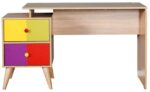 Γραφείο CMS-920-SX Rainbow φυσικό Δρυς 128x75x57cm