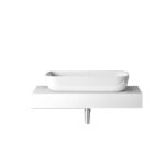 TOP ΒΑΣΗ STONE 70cm χρ WHITE με γκρι νερά S3BTOP-CT1-71WH