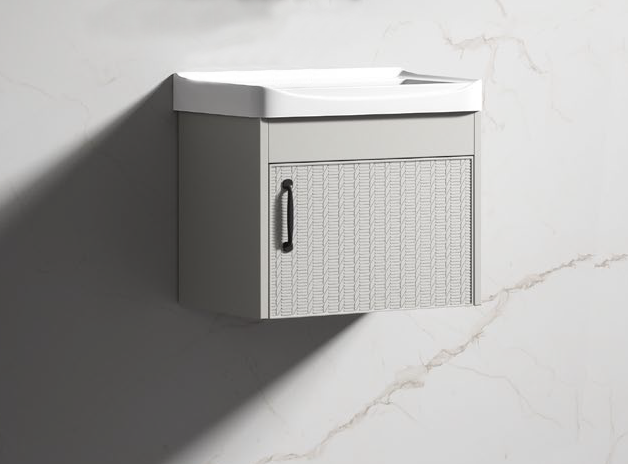 Cabinet-THALEIA-43 ΣΕΤ ΠΑΓΚΟΥ THALEIA 43cm χρ.SILVER GREY ΠΟΛΥΑΙΘΥΛΕΝΙΟ (HDPE High Density) - Image 1