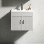 ΣΕΤ ΠΑΓΚΟΥ THALEIA 50cm χρ.SILVER GREY ΠΟΛΥΑΙΘΥΛΕΝΙΟ (HDPE High Density)