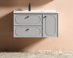 ΣΕΤ ΠΑΓΚΟΥ CIRCE 80cm χρ.LIGHT GREY
